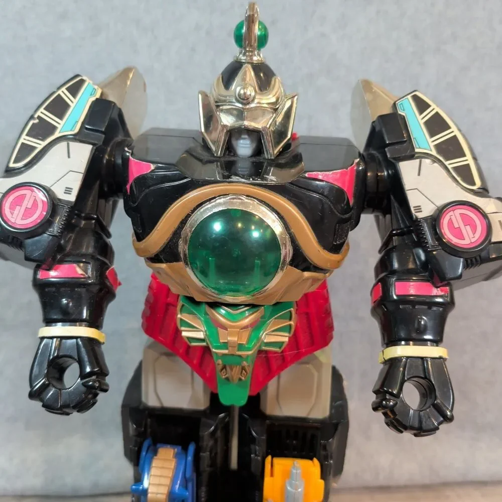 1994 Mighty Morphin Power Rangers Deluxe Thunder Megazord W/ Controller & Sword
